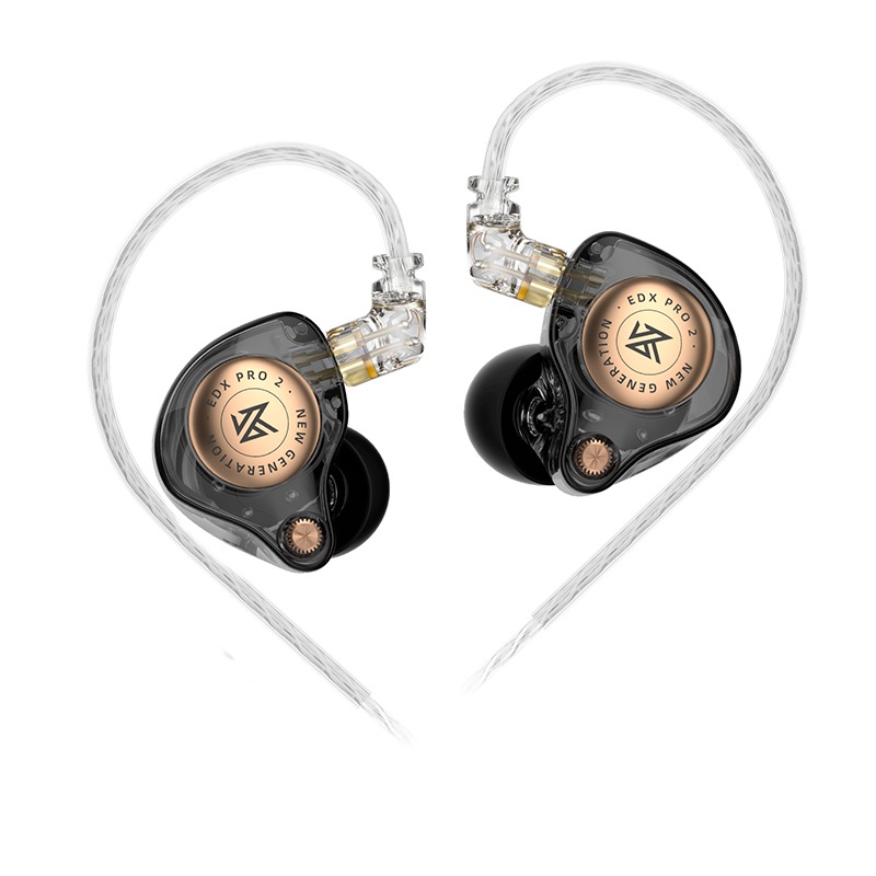 Wired Earphone Mic - KZ EDX PRO 2 Dynamic In