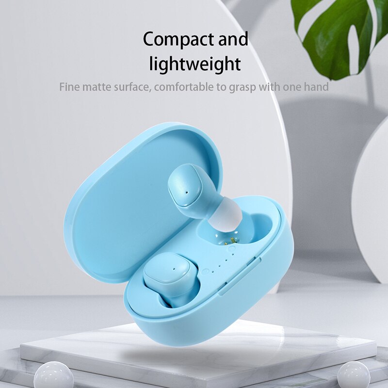 A6S TWS Earphones Wireless Blu - Bluetooth Headset On Ear ulasan dan harga