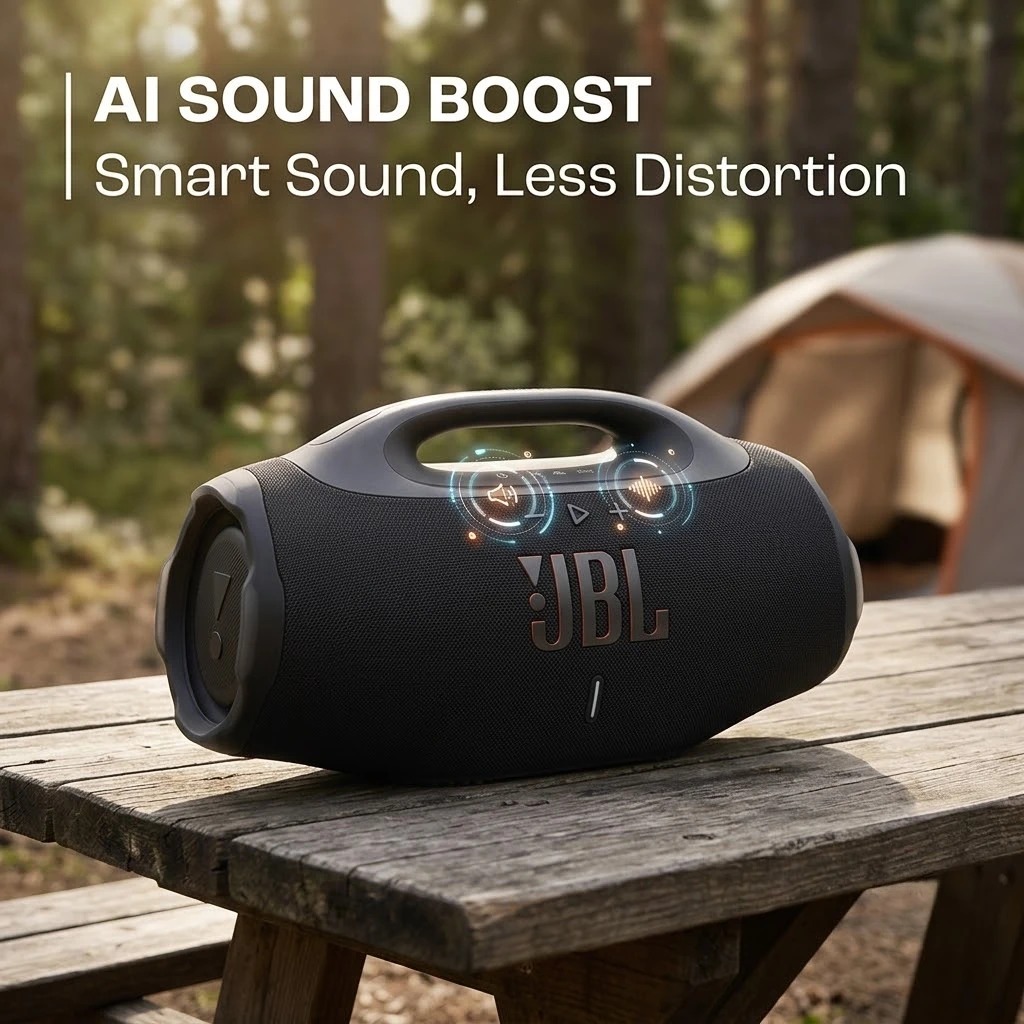 JBL BOOMBOX 4 Wireless Bluetoo - Jbl Speaker Go 4 ulasan dan harga