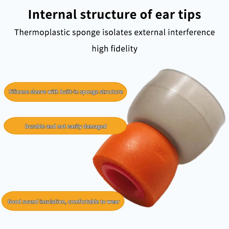 NEW A Pair Memory Foam Earphon - Earphone Foam Tip ulasan dan harga