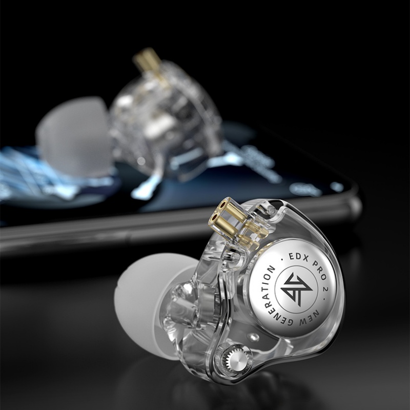 KZ EDX PRO 2 Dynamic In Ear Ea - Wired Earphone Mic ulasan dan harga