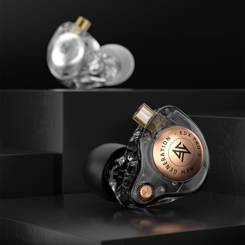 KZ EDX PRO 2 Dynamic In Ear Ea - Wired Earphone Mic ulasan dan harga