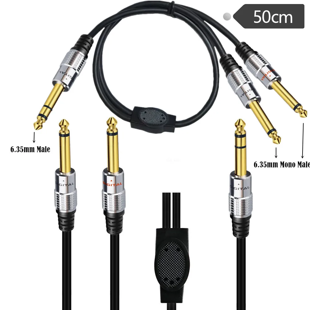 1/4 Inch TRS Stereo Y-Splitter - Audio Splitter Y ulasan dan harga