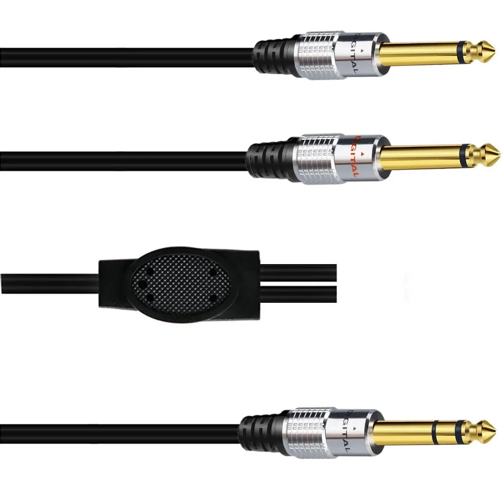 1/4 Inch TRS Stereo Y-Splitter - Audio Splitter Y ulasan dan harga
